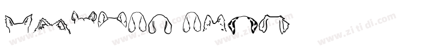 Mickey Ears字体转换 Mickey Ears字体转换
